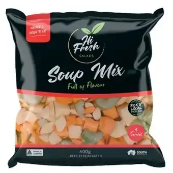 IGA Hi Fresh Soup Mix 600g Pack offer