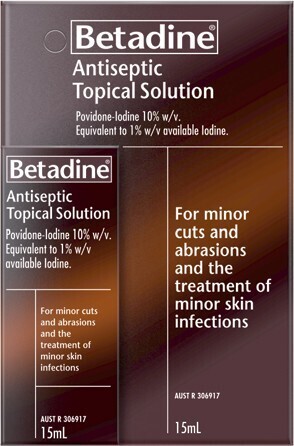 IGA Betadine Antiseptic Liquid 15mL** offer