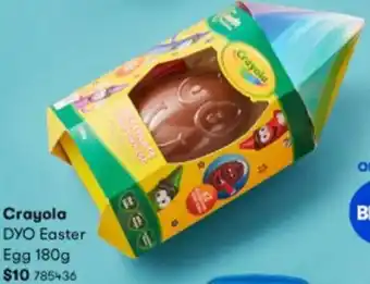 BIG W Crayola DYO Easter Egg 785436 offer