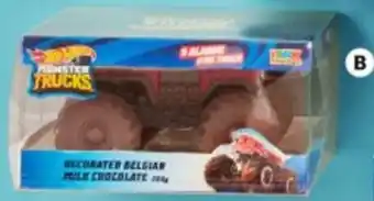 BIG W Hot Wheels Chocolate Fire Truck 200g offer
