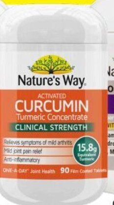Chemist King Nature's Way Curcumin offer