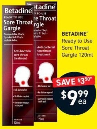 Chemist King Betadine offer