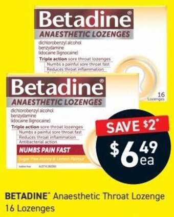 Chemist King Betadine offer