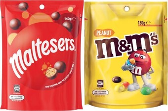 Coles Mars M&M's, Maltesers or Pods 120g-180g offer
