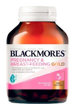 Coles Blackmores Pregnancy + Breastfeeding Gold 120 Pack offer