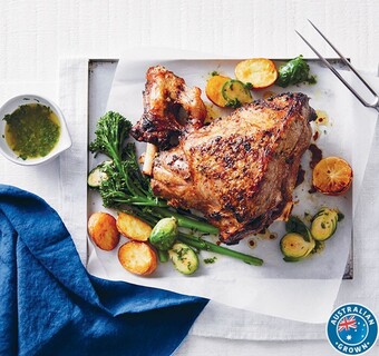 Coles Coles Australian Lamb Whole or Half Leg Roast offer
