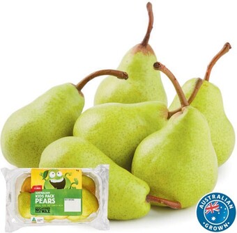Coles Coles Australian Kids Pears 1kg Pack offer