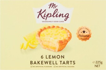 Coles Mr Kipling Bakewell 6 Pack 225g offer
