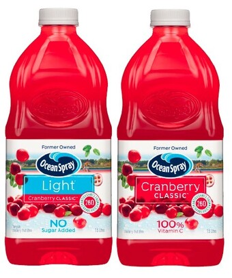Coles Ocean Spray Fruit Drink 1.5 Litre offer