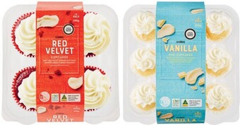 Coles Coles Cupcakes 4 Pack or 9 Pack offer