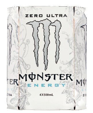 Coles Monster Green or Ultra Energy Drink 4x500mL offer