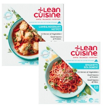 Coles Lean Cuisine Lunch Meal 280g offer