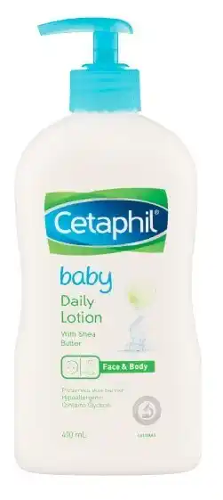 Coles Cetaphil Baby Daily Lotion Pump with Shea Butter 400mL offer