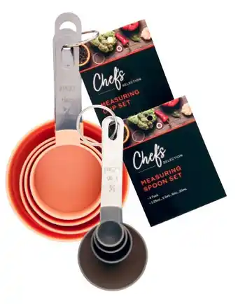 Coles Measuring Cups 4 Pack or Measuring Spoons 4 Pack offer