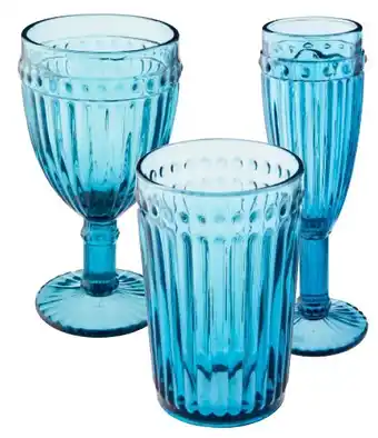 Coles Embossed Tumbler, Champagne or Wine Glass offer