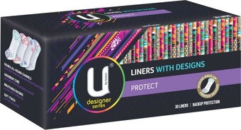 Coles U By Kotex Designs Protect Liners 30 Pack offer