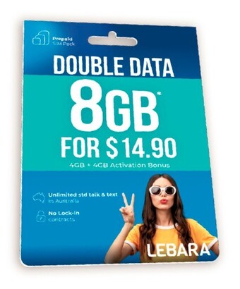 Coles Lebara $14.90 Starter Pack offer