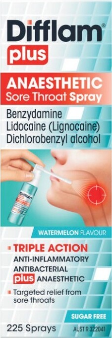 Coles Difflam Plus Anaesthetic Sore Throat Spray 30mL* offer