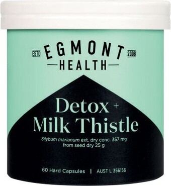 Egmont Health Detox With Milk Thistle 60 Pack