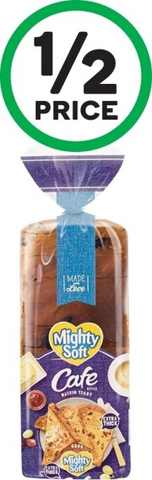 Woolworths Mighty Soft Cafe Fruit Loaf 600g offer