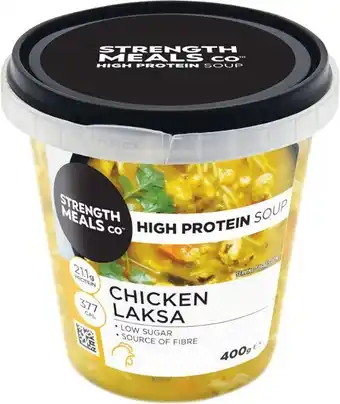 Woolworths Strength Meals Co Soup Varieties 400g – From the Deli offer