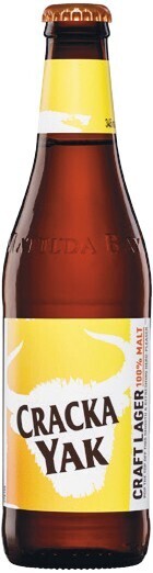 Yak Brewing Cracka Yak Lager Bottles 6x345ml