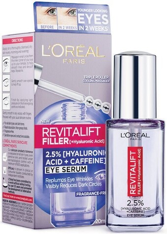 Woolworths L'Oreal Revitalift Filler Eye Serum 20ml offer