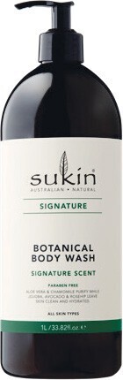 Woolworths Sukin Signature Scent Botanical Body Wash Pump 1 Litre offer