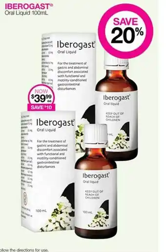 Priceline Iberogast Oral Liquid offer