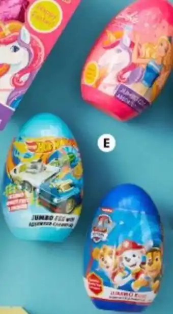 BIG W Assorted Licensed Jumbo Eggs With Candy 60g offer