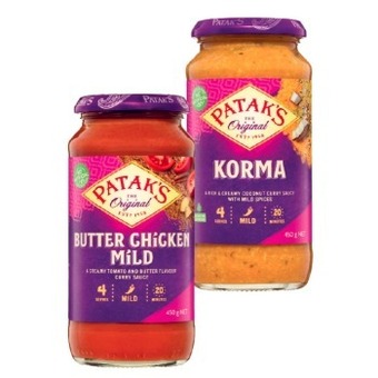 Coles Patak’s Simmer Sauce 450g offer