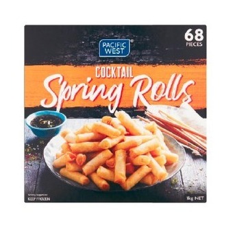 Coles Pacific West Cocktail Spring Rolls 1kg offer