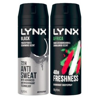 Coles Lynx Antiperspirant Aerosol Deodorant or Body Spray 165mL offer