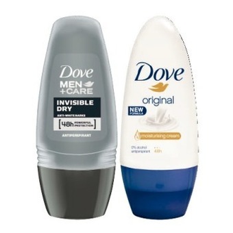 Coles Dove Antiperspirant Roll On Deodorant 50mL offer