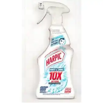 Coles Harpic White and Shine 10x Toilet Cleaner 500mL offer