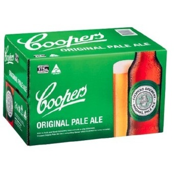 Coles Coopers Original Pale Ale Bottles 24x375mL offer