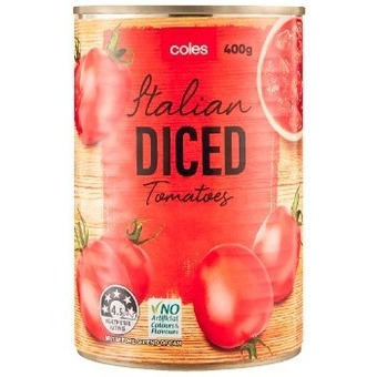 Coles Coles Italian Diced Tomatoes 400g offer