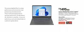 Harvey Norman Lenovo Ideapad Flex 5 2-in-1 Laptop offer