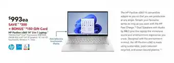Harvey Norman Hp Pavilion X360 14 offer