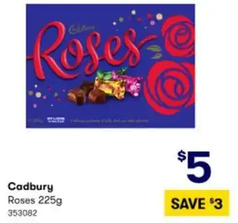 BIG W Cadbury Roses 225g 353082 offer