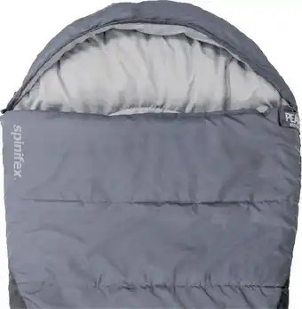 Spinifex Peak Hooded Sleeping Bag Grey & Black