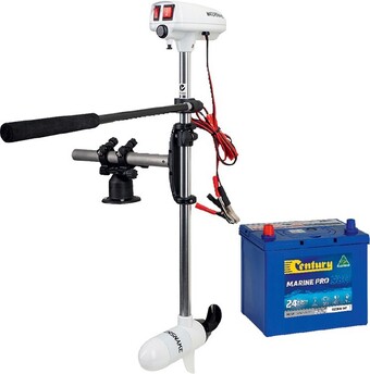 Anaconda Watersnake T-24 Electric Motor 24lb With Kayak Bracket offer