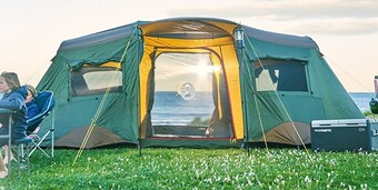 Anaconda Coleman Northstar 10 Person Darkroom Tent with LED offer