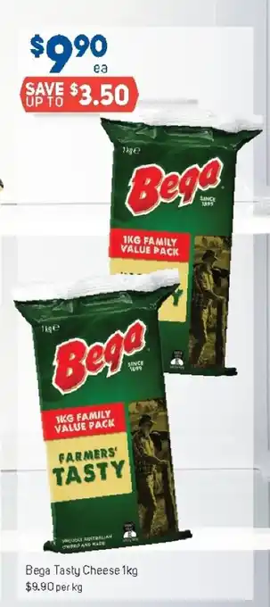 Foodland Bega Tasty Cheese 1 kg offer