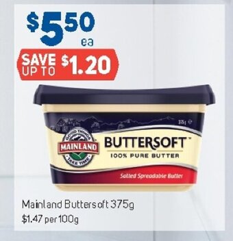 Foodland Mainland Buttersoft 375g offer