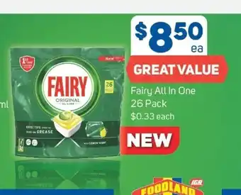 Fairy All in One 26 Pack