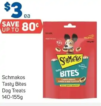 Foodland Schmakos Tasty Bites Dog Treats 140-155g offer