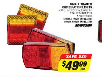 Small Trailer Combination Lights