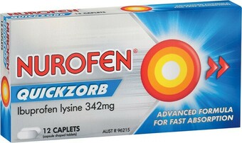 IGA Nurofen Quickzorb Caplets 12 Pack** offer