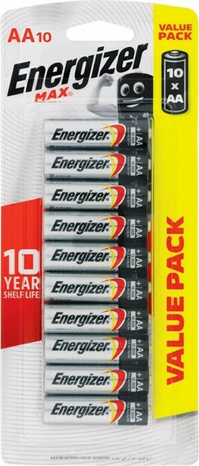 IGA Energizer Max AA 10 Pack or AAA 8 Pack offer